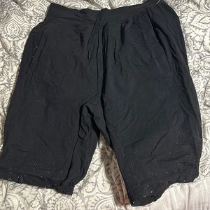 lululemon sweat shorts